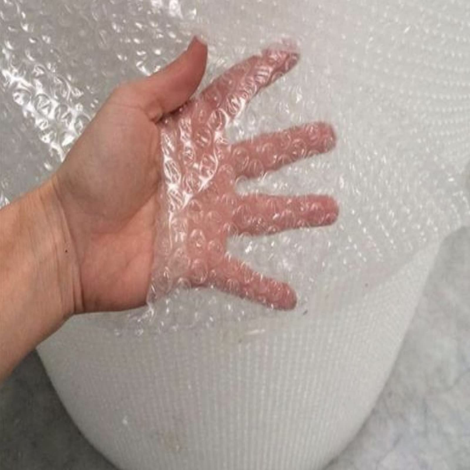 Rotolo Pluriball 1x100 mt Film a Bolle d'aria in Polietilene Estruso Laminato 55 gr/mq LDPE per Imballare e Proteggere oggetti durante Traslochi e Spedizioni