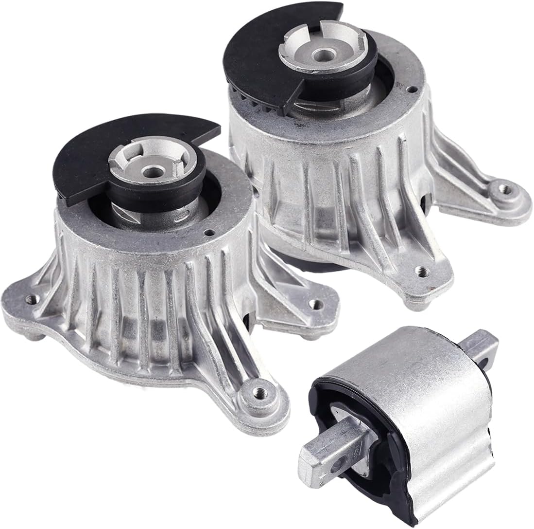 ZCRCOLN 3-Piece Engine Mount Set for Mercedes-Benz C and E Class (select models)