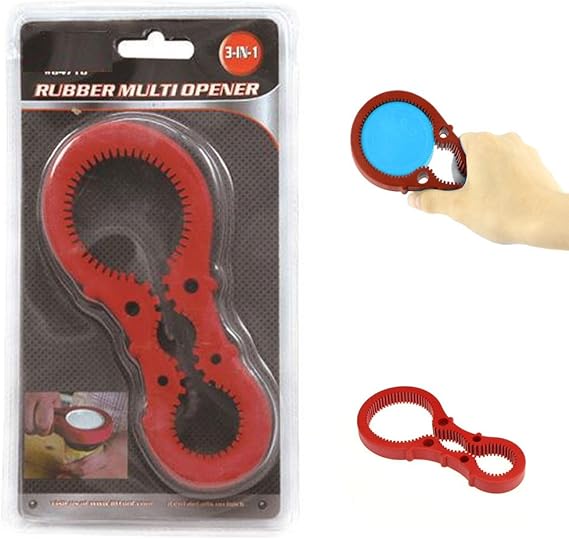 Jar Openers Rubber Non Slip Bottle Lid Grip Multi Opener