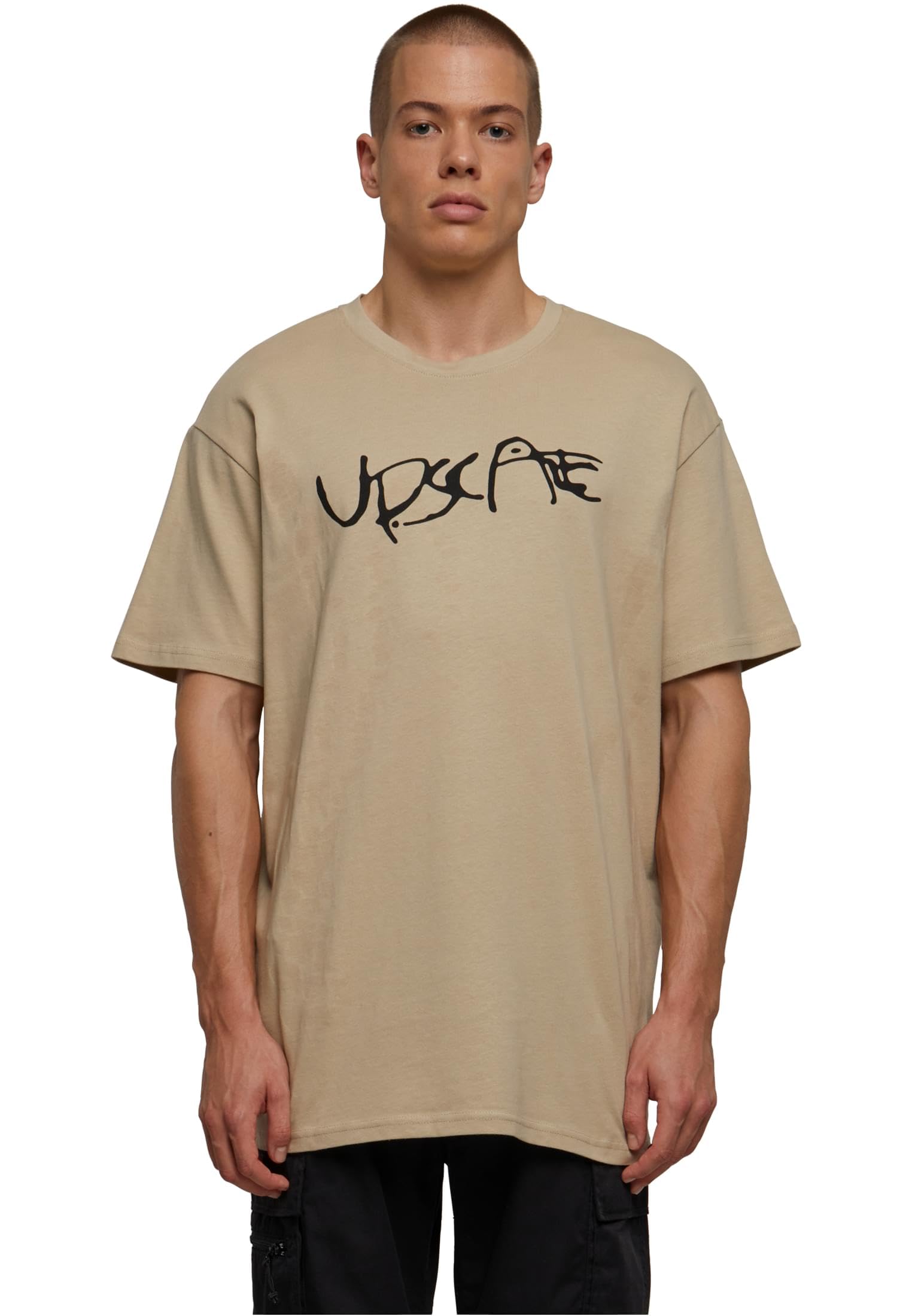 Upscale Men's Blanc Oversized T-Shirt Giza