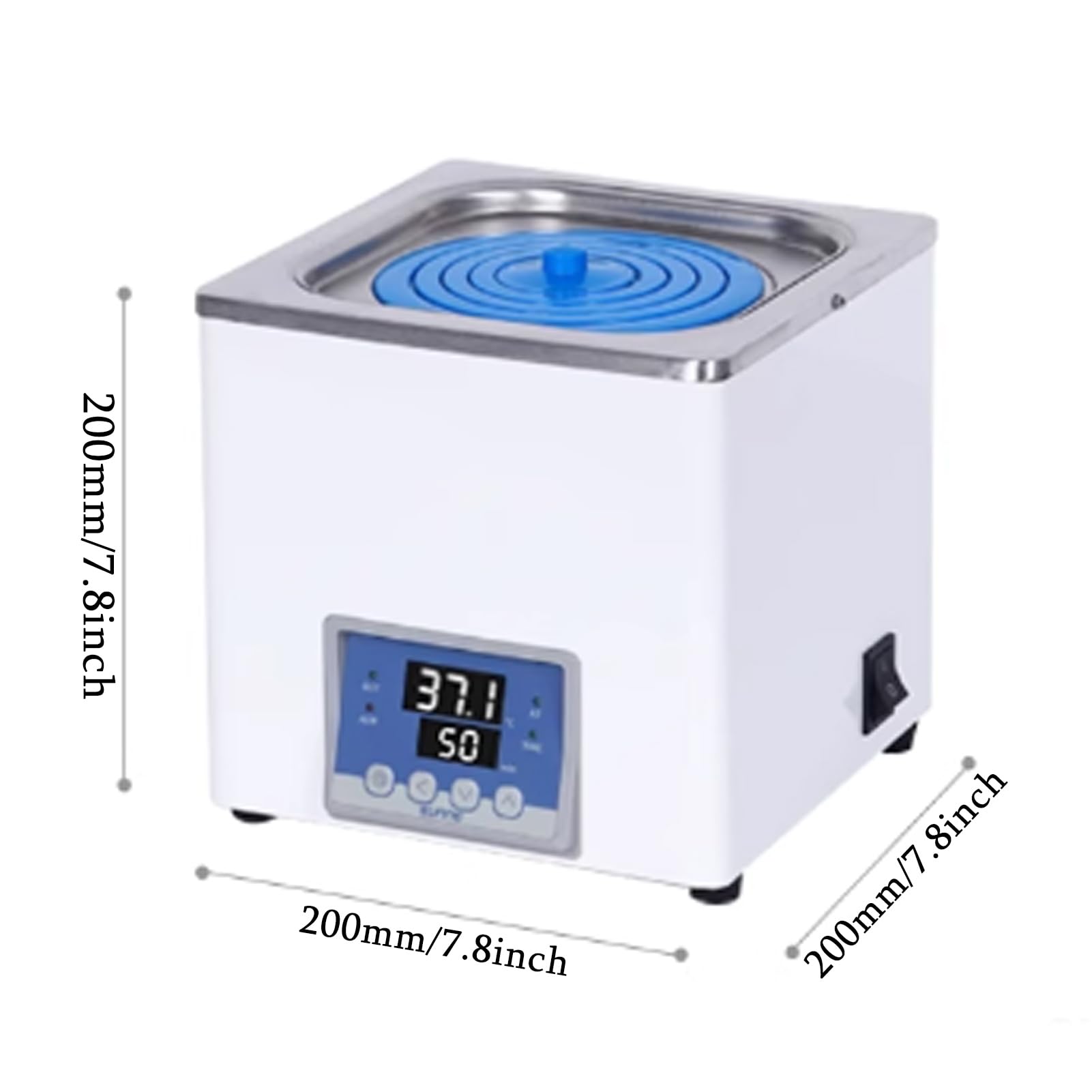 Bain-Marie De Laboratoire Thermostatique Numérique Scientifique, RT À 100 °C, Bain-Marie Thermostatique De Laboratoire À Chauffage Électrique 300 W - 1500W, Bain-Marie De Labo