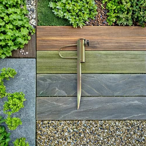 Piquets d'ancrage pour parapluie de plage, support de parasol de jardin et sable