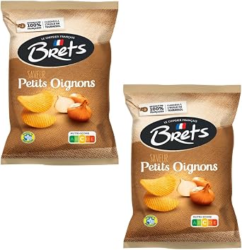 Brets Onion Crisps 125g x 2
