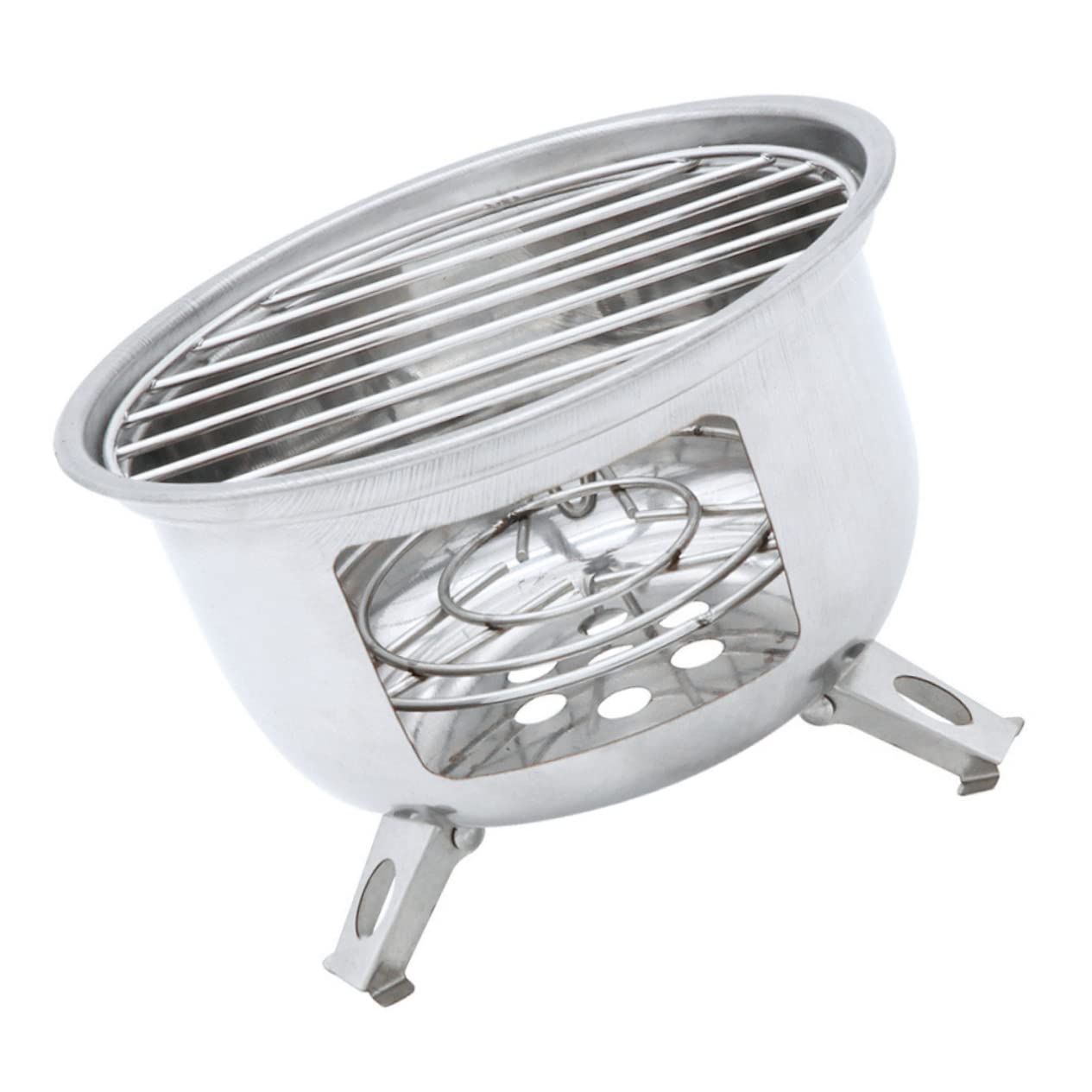 Réchaud de barbecue nomade avec grill de camping extérieur