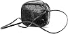 SAINT LAURENT Women's Classic Monogram Leather Shoulder Bag Pochette Mini Bag Black