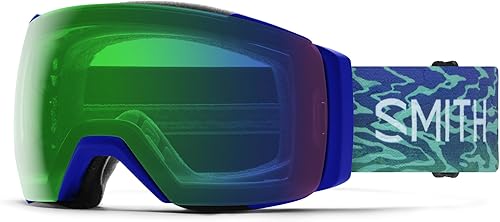 SMITH IO MAG XL - Gafas con lente ChromaPop, gafas para deportes de nieve de alto rendimiento con tecnología de cambio de lente fácil para esquí y
