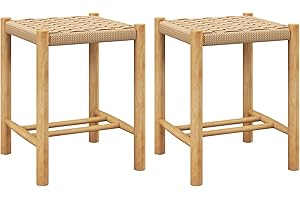 Giantex Wicker Stools: A Touch of Boho Charm for Your Home