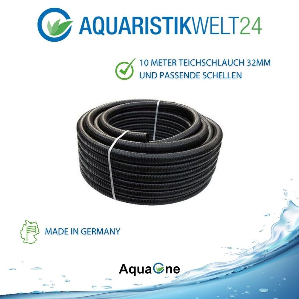 AquaOne Teich Filteranlage Set Nr.45 CPF 30000 Druckfilter 70W Eco Teichpumpe Teichgröße bis 60000l Teichschlauch Bachlauf UV Lampe
