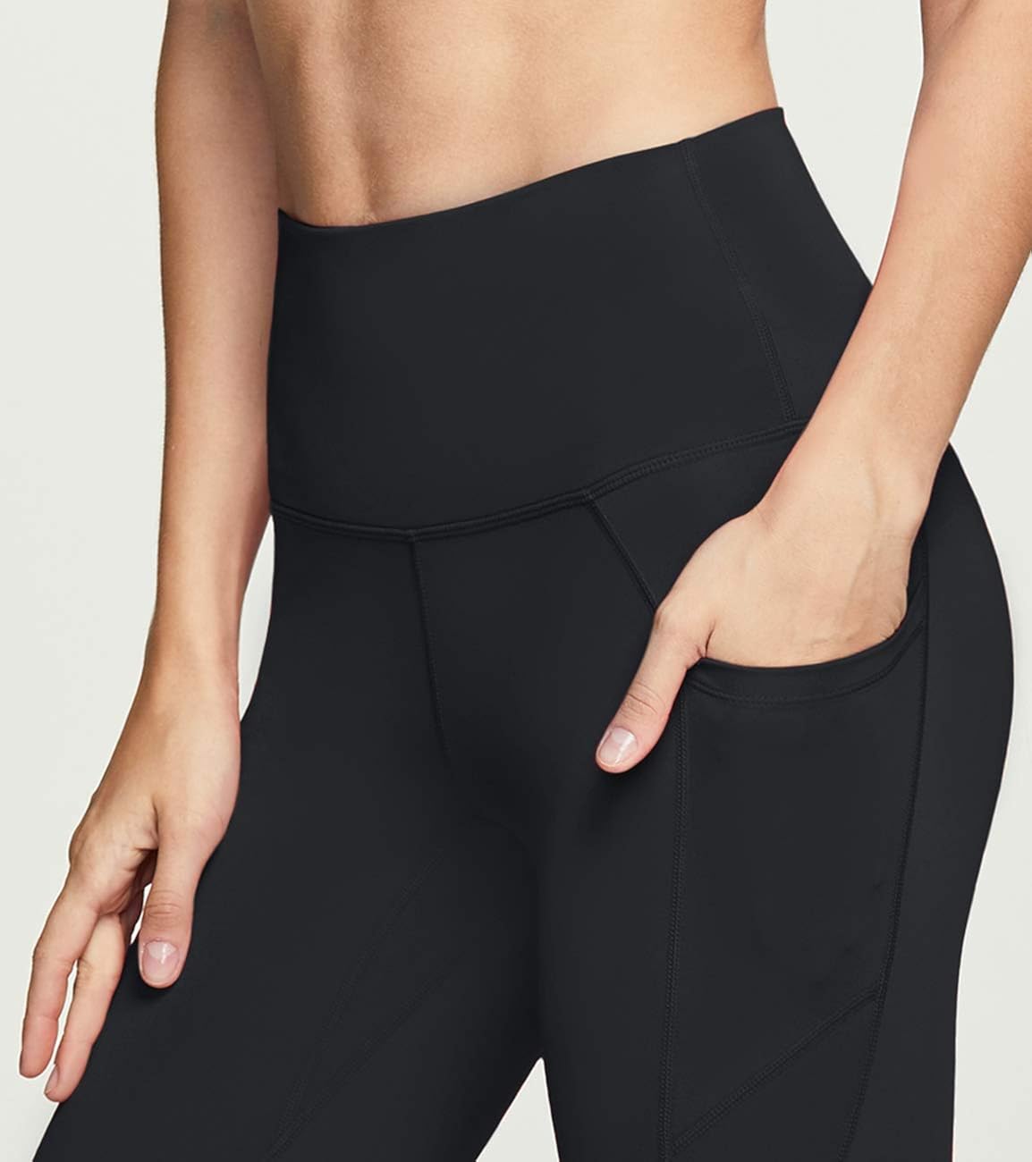 TSLA 1 or 2 Pack High Waist Yoga Pants with Pockets, Tummy Control Yoga Leggings, Non See-Through Workout Running Tights : Clothing, Shoes & Jewelry