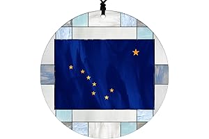 Alaska Christmas Ornament -- The Perfect Holiday Gift and Home Décor