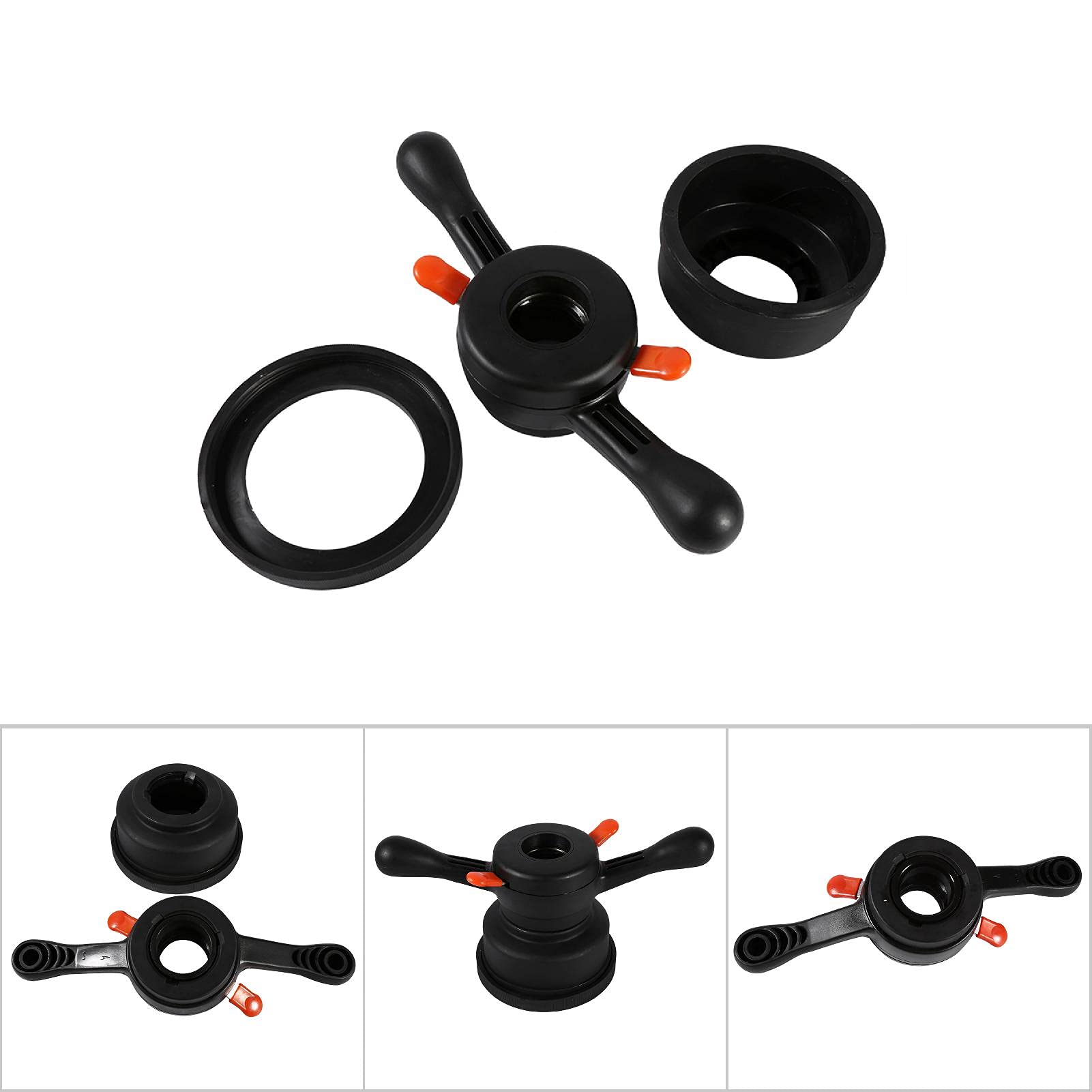 Equilibreuse De Roues, Outil De Changement De Pneu, 36/38/40 Mm, écrou 3/4 Mm, équilibreur, écrou à Ailettes à Dégagement Rapide Et Moyeu De Tasse à Pression, (diamètre Intérieur 40 Mm