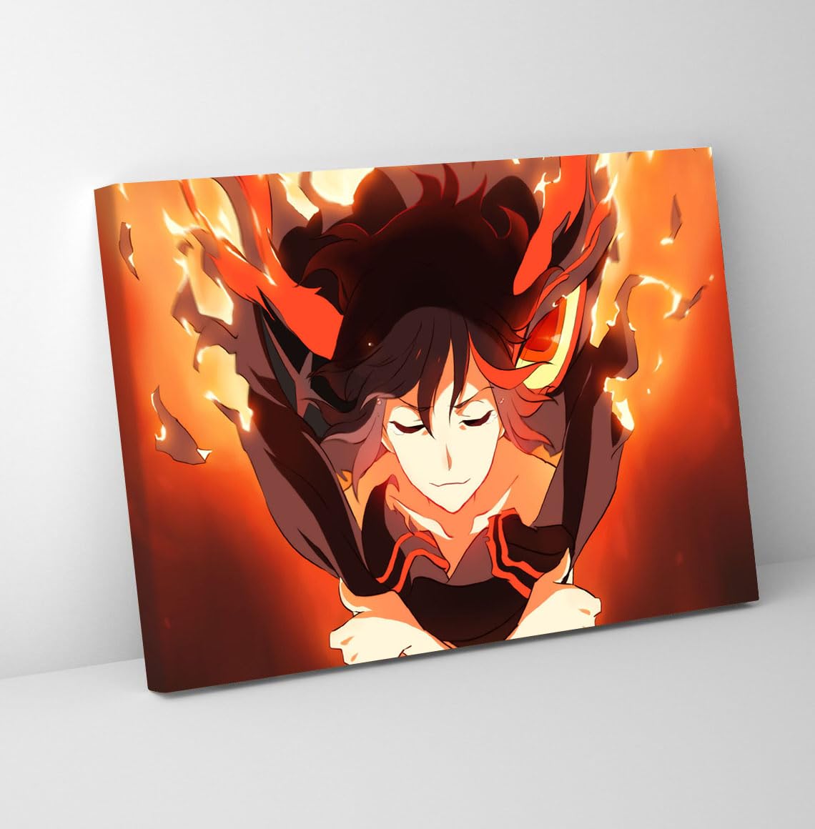 GADGETS WRAP Canvas Gallery Wrap Framed for Home Office Studio Living Room Decoration (11x9inch) - Satsuki