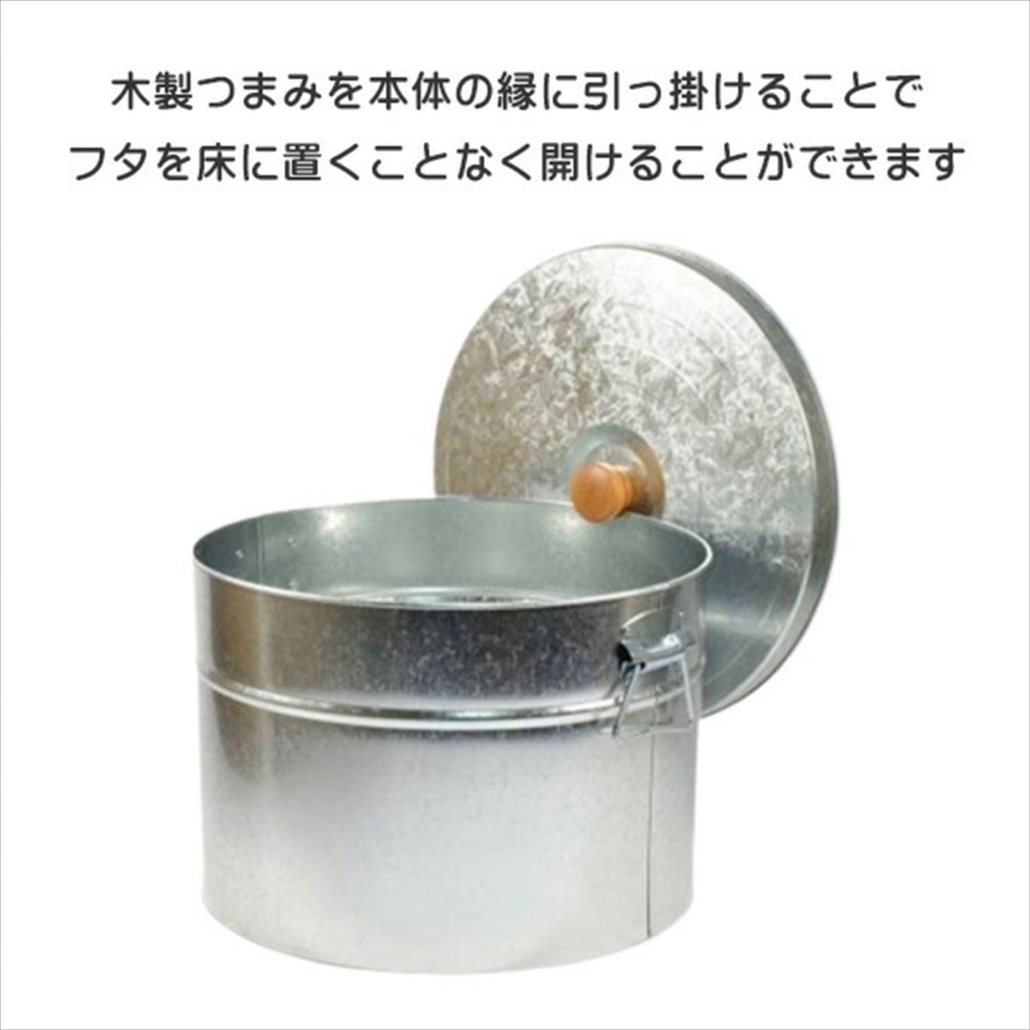 20キロ  トタン Amazon｜三和金属(Sanwakinzoku) トタン 丸型米びつ 20kg 日本製 TMK