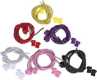 Sports Shoelaces - High-Tensile Elastic No Tie Shoestrings for Running & Training Shoes, Multiple Color Choices