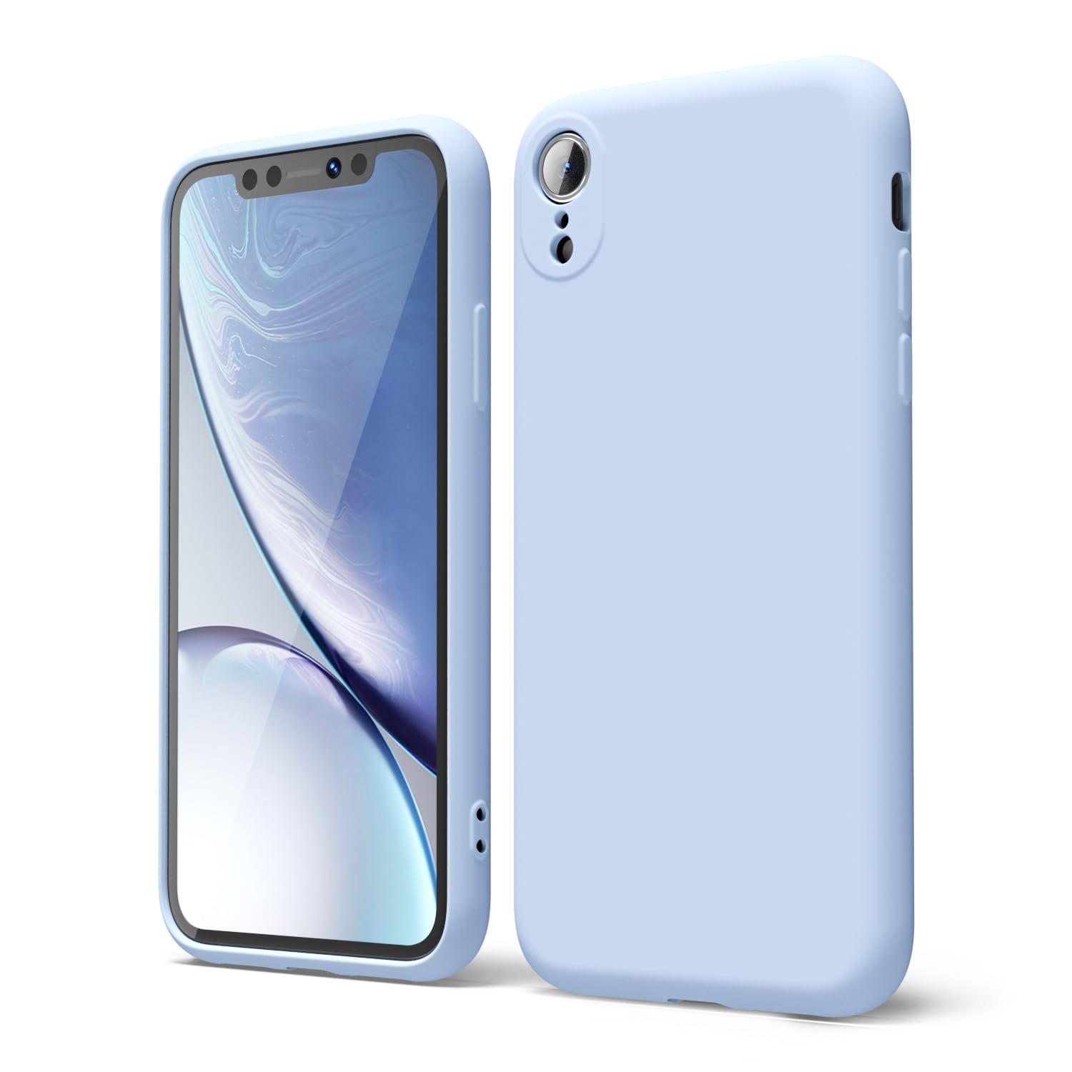 oakxco for iPhone 16 Pro Max Case Liquid Silicone, Soft Rubber Gel Elegant Aesthetic Basic Simple Cover, Cute Thin Slim TPU Matte Solid Color Plain Smooth Case for Women Girl, Light Pink — view 556