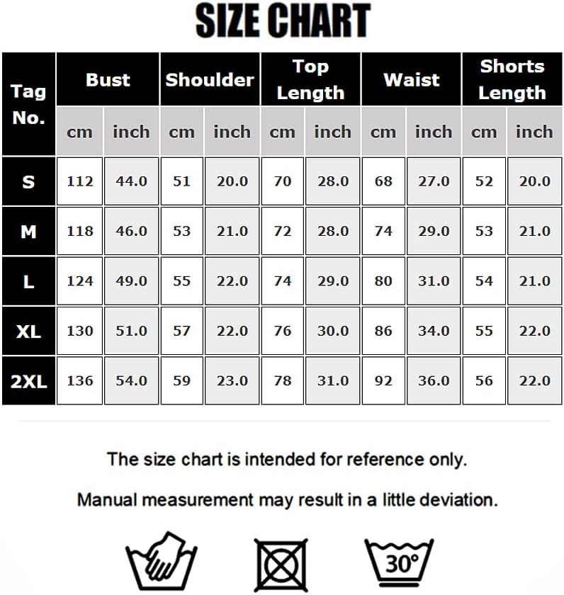 ODIZLI Men's Waffle T Shirt and Drawstring Shorts Summer Tracksuit Casual Two Piece Outfits with Pockets