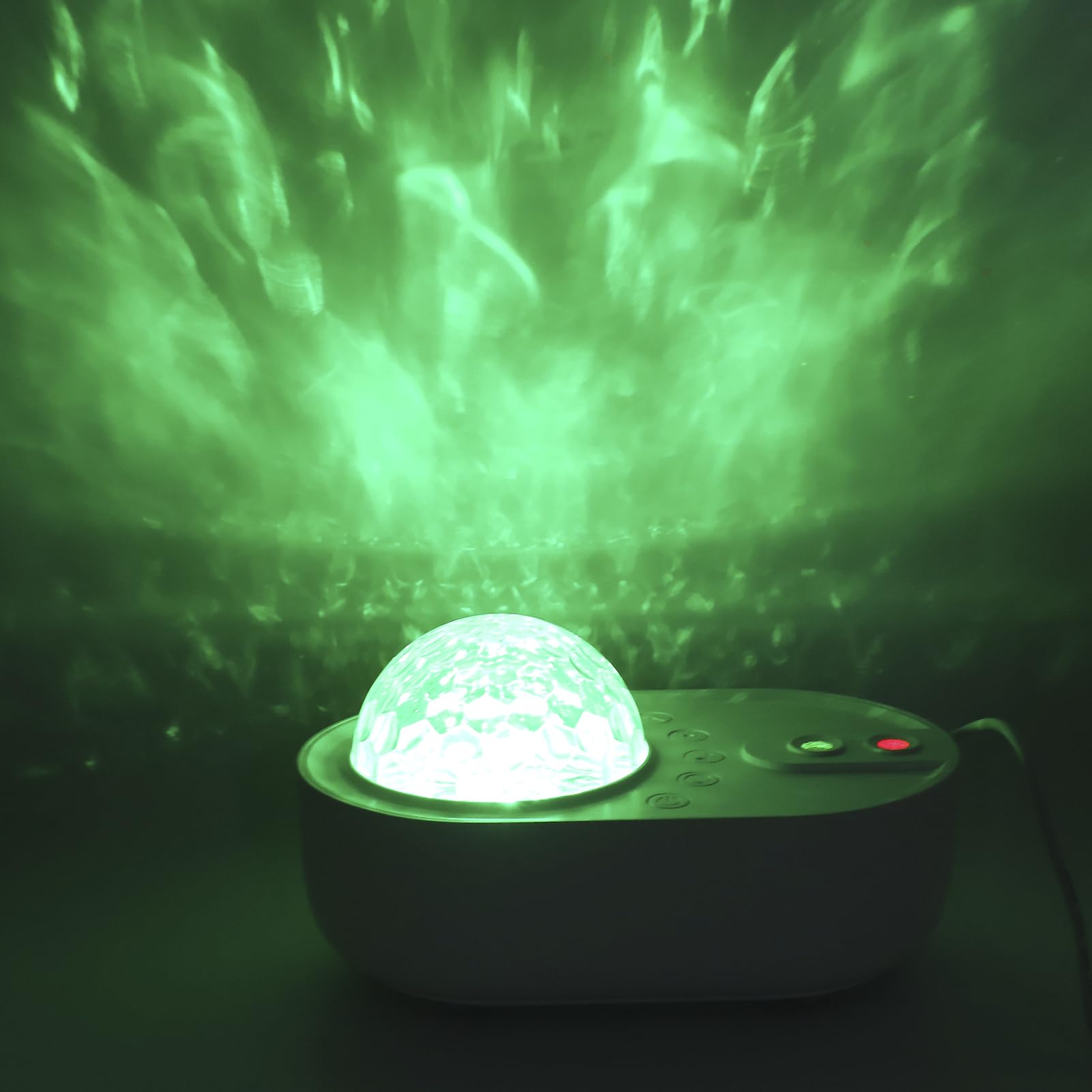 Proyector de luz Nocturna 10 Modos de Color de luz Brillo Ajustable música Estrella Cielo lámpara de proyección Regalo