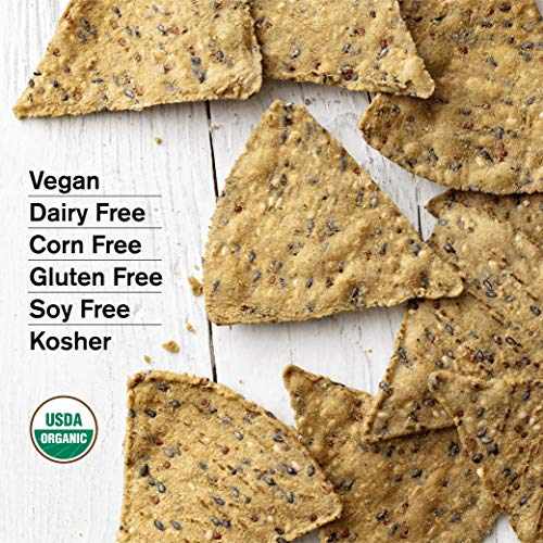 Forager Project Organic Leafy Green Chips, 4 Pack Variety - Corn & Gluten Free - Made with Kale & Spinach (Super Greens, Cheezy Greens, Chipotle BBQ, Grain-Free)