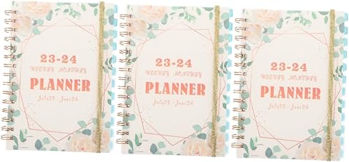 Miniatura 1 de 3 piezas de agenda 2023 accesorios de negocios, cuaderno de negocios, accesorios de oficina, libro lácteo, planificador de proyectos, cuaderno