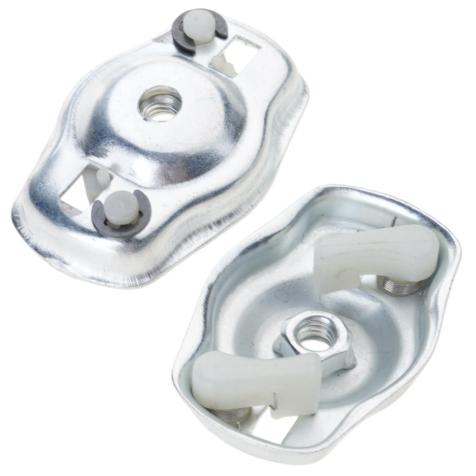 Yhaili 2Pcs Stainless Steel Recoil Starter Cup 41401902010 For Trimmer Brush Cutter Repair Aluminum Alloy Pulley