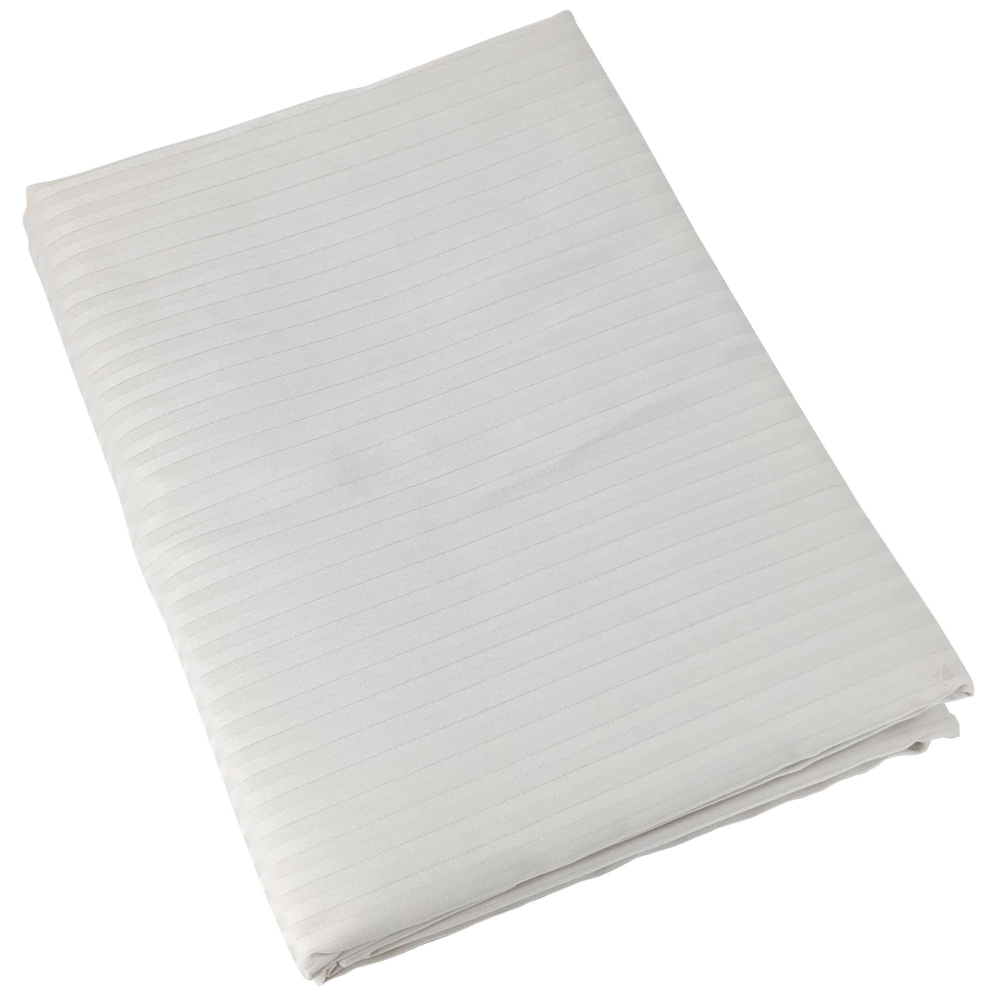 Linnea Drap Plat 240x310 cm Satin de Coton Grand HÔTEL Marron Sable
