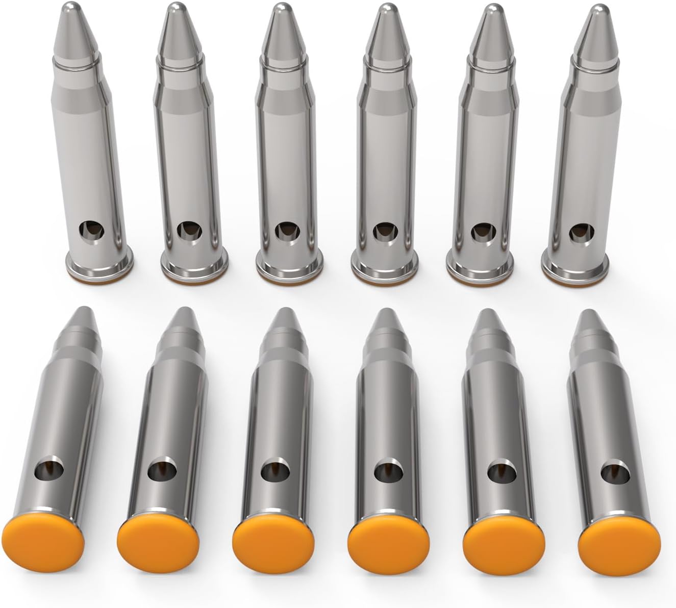 GORTAR 17 HMR スナップキャップ トレーニング ダミーラウンド 練習 安全 ローディング 発射 実重量に近い – 12個