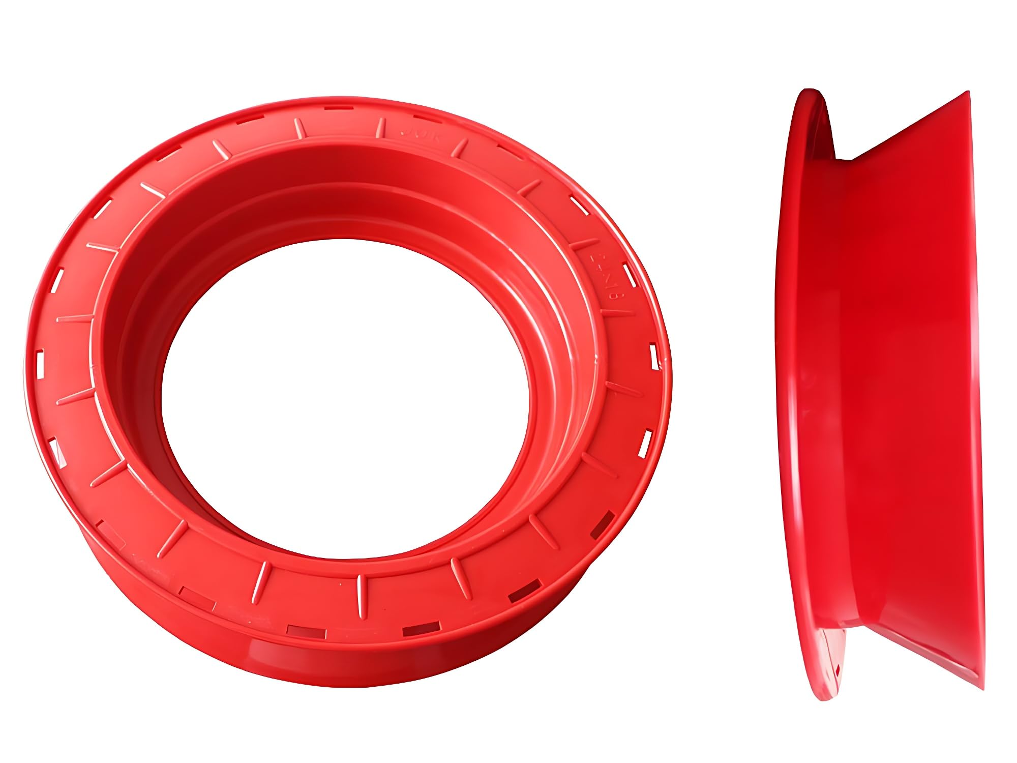 2Pcs Hand Fishing Reel, 12cm YOYO Fishing Line Spooler Wire Coiling Plate Winding Main Coil Board