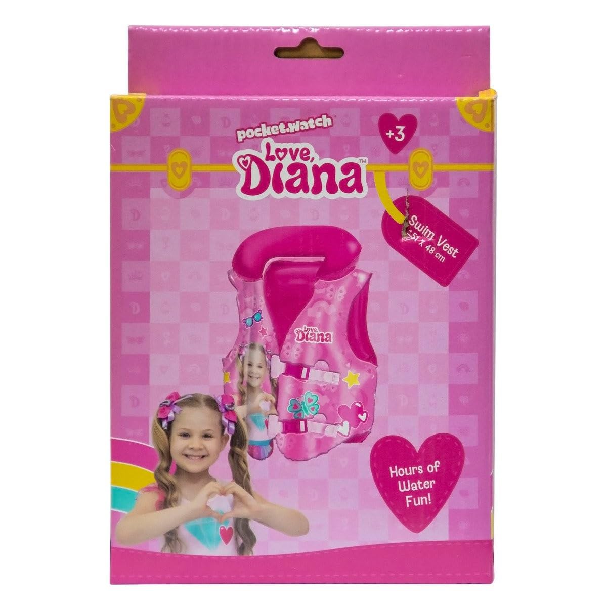 Love, Diana Swim Vest for Kids, Multicolor
