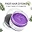 Temporary Hair Color Wax Dye,Hair Color Spray, Natural Hair Coloring Wax Material Disposable Hair Styling Clays Ash for Cosplay,Party,Masquerade, Halloween.etc (Purple, 1 Pack)