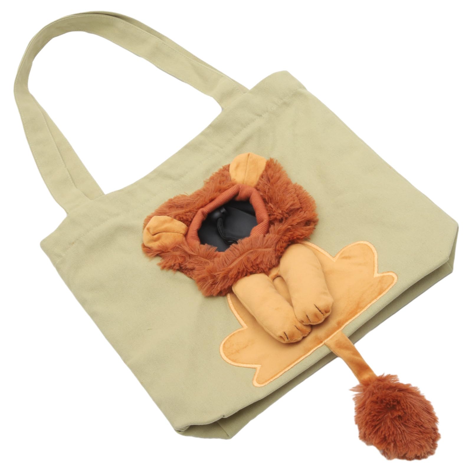 Toile légère et résistante chat et petit chien sac transport motif lionceau