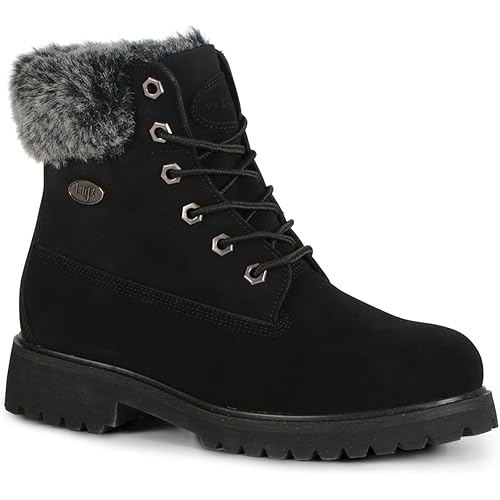 Lugz womens Convoy Faux Fur Lace Up BootsFashion Boot
