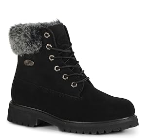Lugz womens Convoy Faux Fur Lace Up BootsFashion Boot