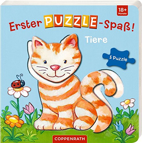 Preisvergleich Produktbild Erster Puzzle-Spaß! Tiere: 5 Puzzle
