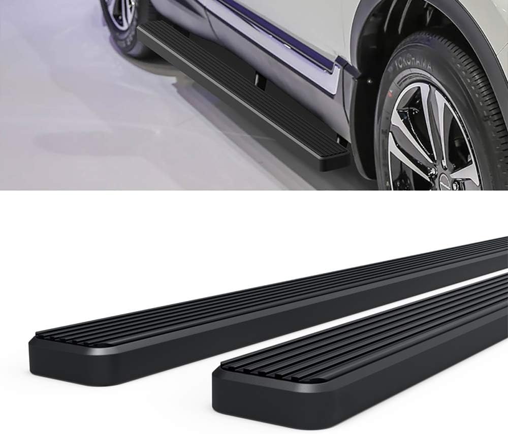 for 2017-2018 CR-V (Nerf Bar | Side Steps) 4" Black Eboard Running Boards