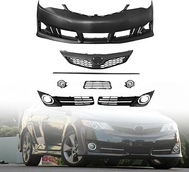 Camry SE Bumper - Front Bumper Cover Compatible with Toyota 2012 2013 2014 Camry SE/SE Sport 1-kit