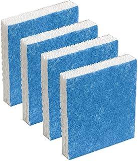 Mautacly 4Pcs HFT600 Humidifier Wicking Filters T Compatible for Tower Humidifier HEV615 HEV620, Compare to HFT600T