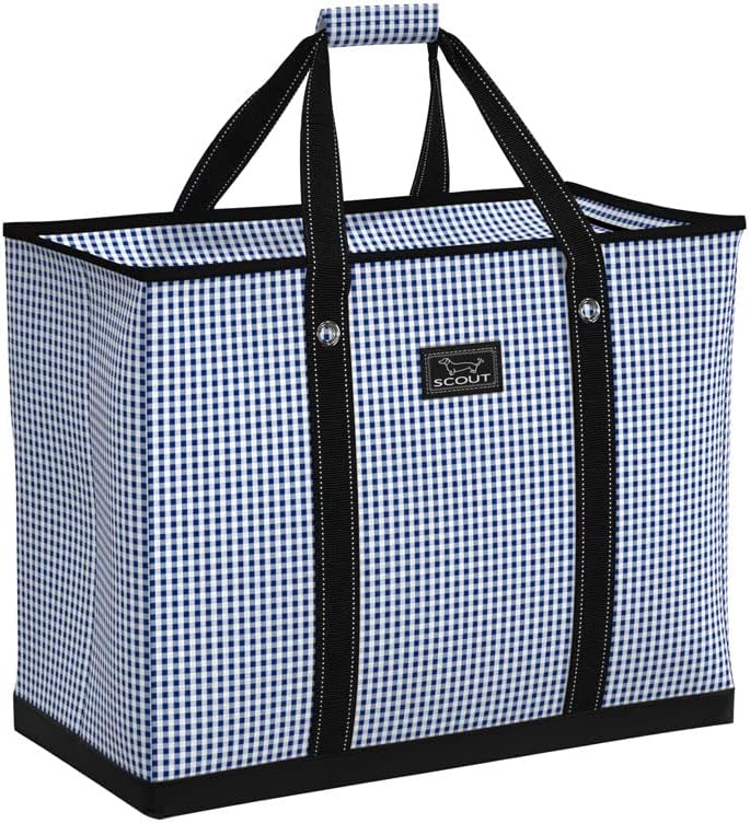 SCOUT 4 Boys Extra Large Tote Bag for Women - Utility Tote with Zipper Closure and Handles - Beach Bag, Storage, Travel Bag
