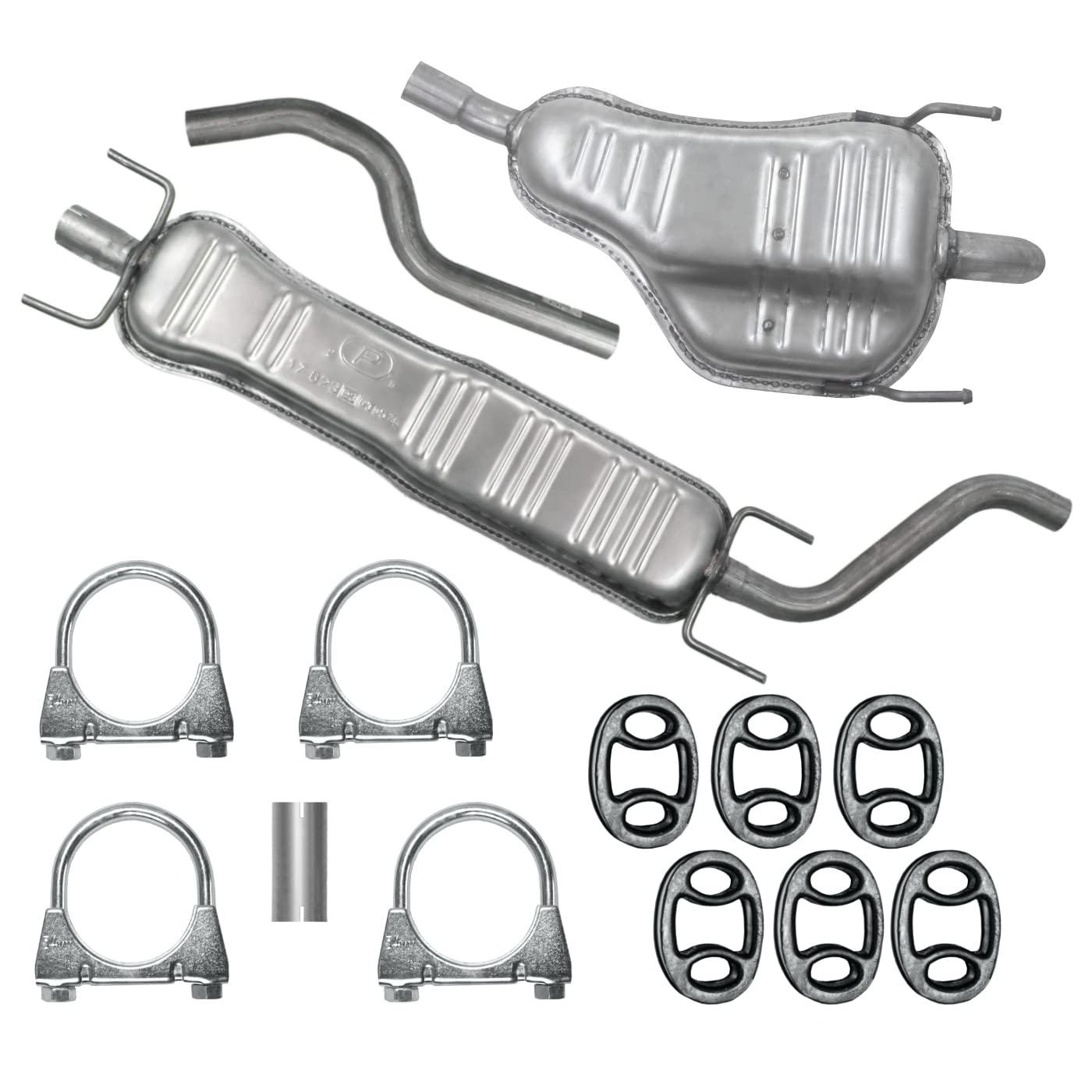 Schalldämpferset Auspuffanlage Auspuff für Opel Zafira 2 II B 1.6 1.8 2.2