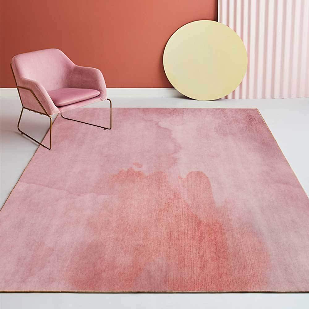 Tapis antidérapant doux et lavable pour une maison moderne