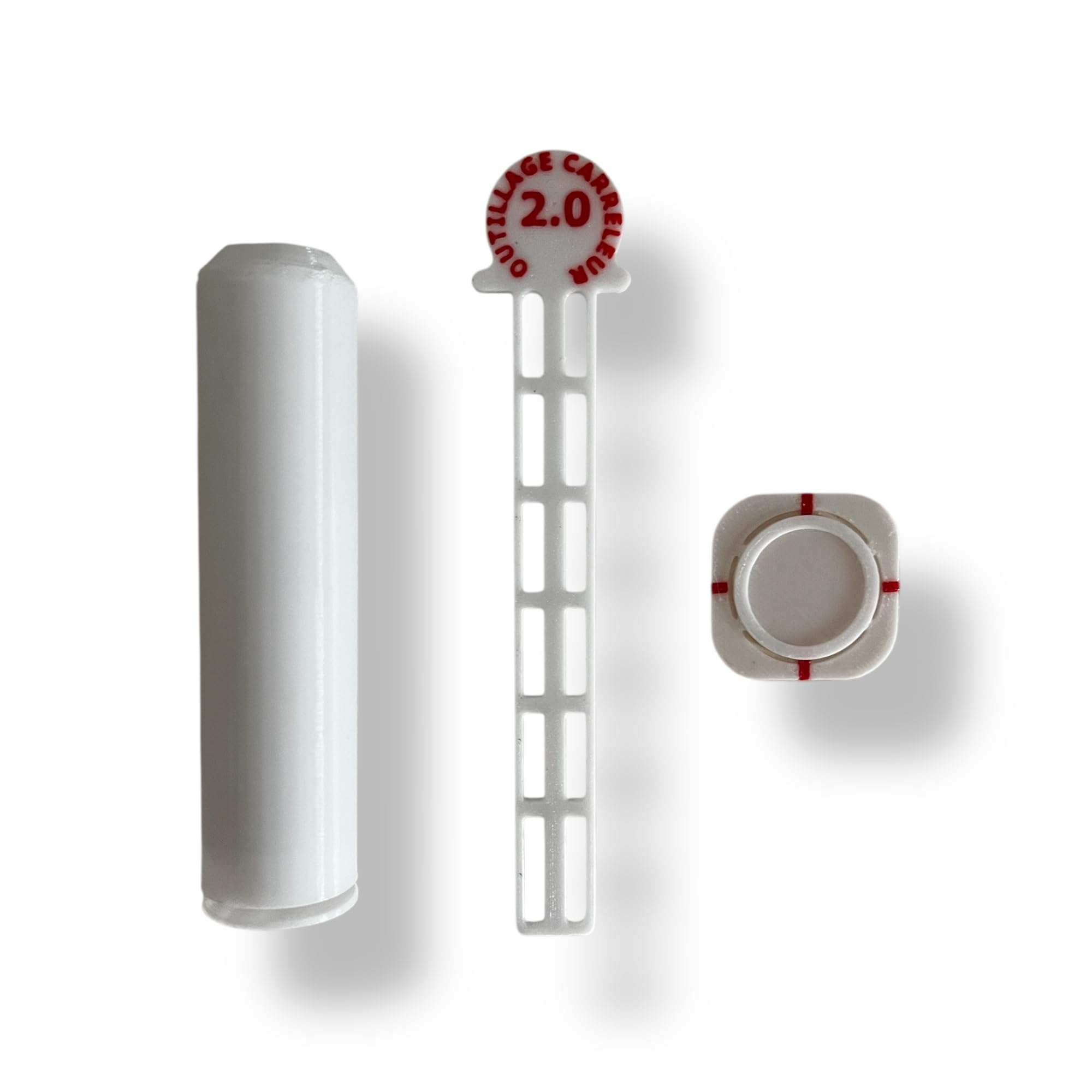 Kit portasciugamani invisibile per parete piastrellata – fissaggio senza gancio – set da 3 pezzi profondità 8 cm – design moderno per bagno e cucina – Outillage Carreleur 2.0
