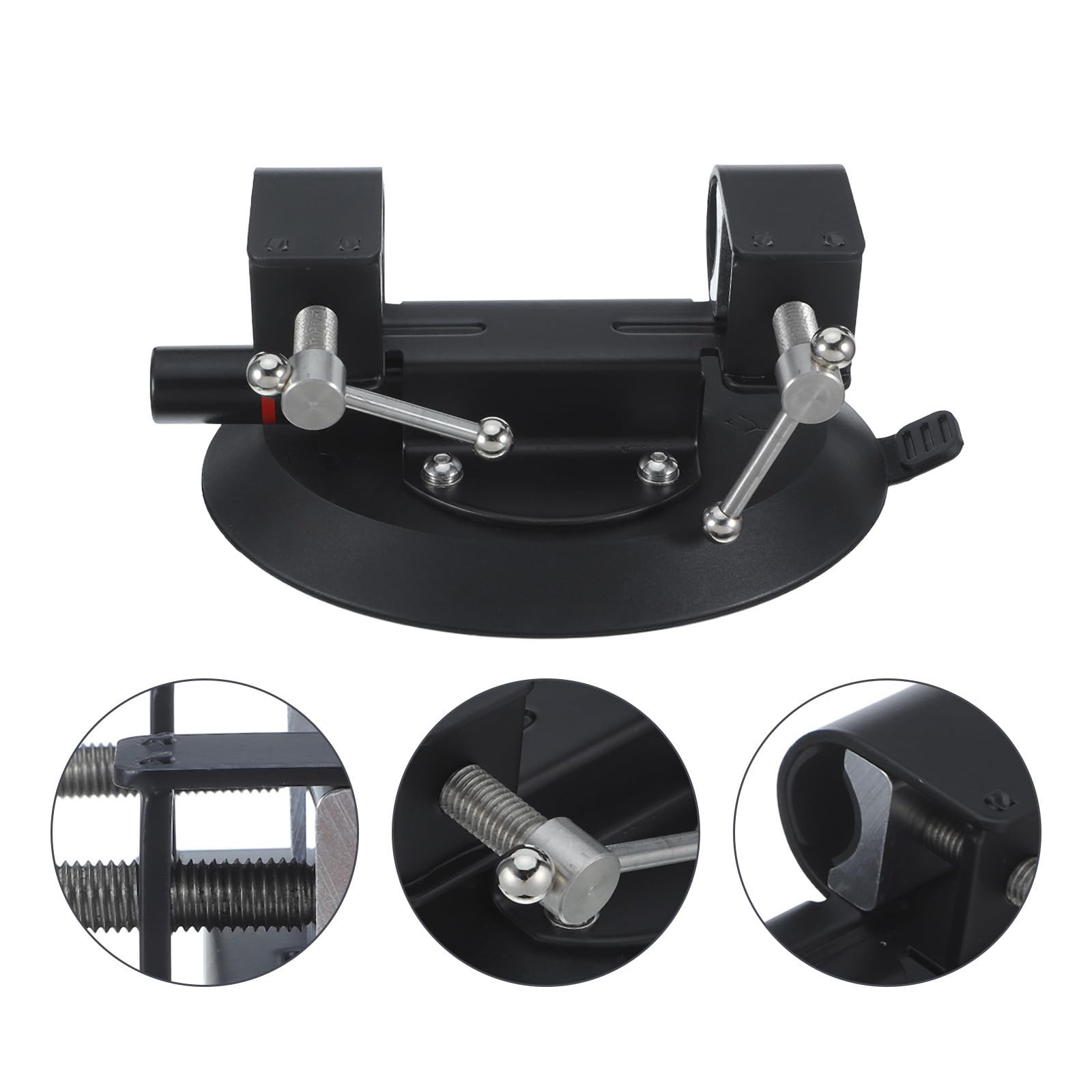 SEWACC Ventouse de Fixation pour Mât de Drapeau 0,83-1,4 Pouce Métal