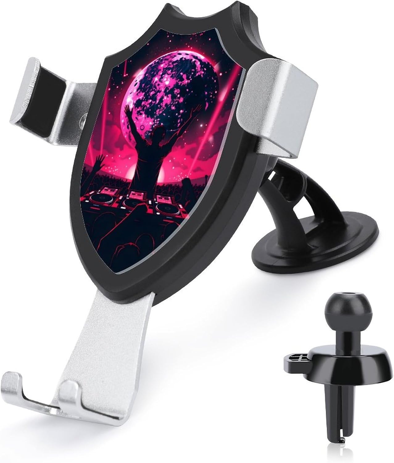 Music Festival Car Phone Mount Fun Together Phone Holder Truck Stand Desk Mount Clamp Holder