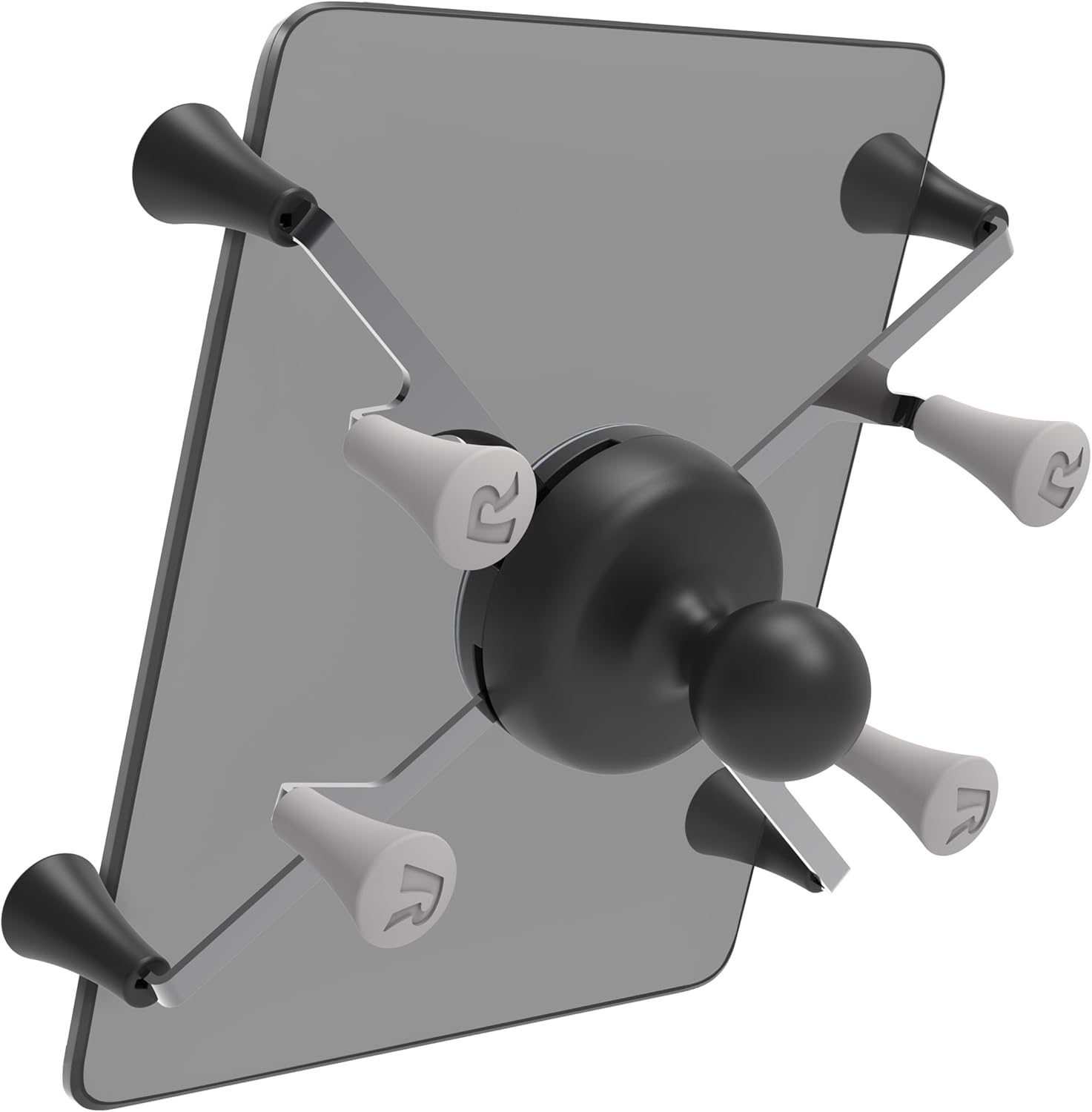 RAM MOUNTS Universal X-Grip Tablet Mount Holder for iPad mini & 7"-8" Tablets – B Size Ball (RAM-HOL-UN8BU)