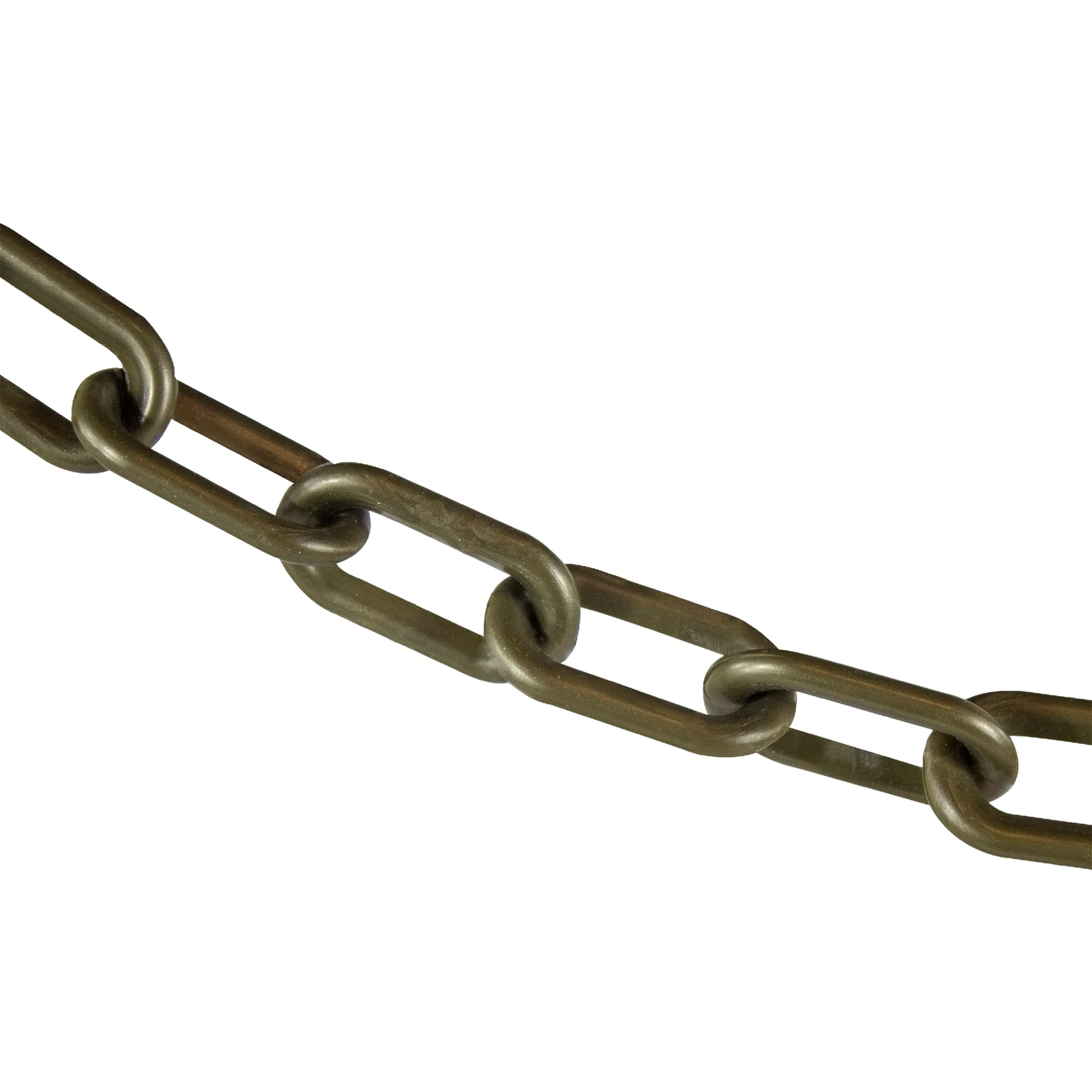 Plastic Barrier Chain by Mr. Chain – 2 IN, Plastic, Khaki Gold, Model 50007-500