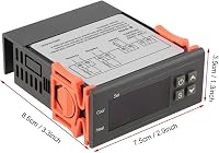 ARCELI Digitális Termosztát 110V-220V Hőmérséklet Szabályozó Fűtés Hűtés Funkcióval Szenzorral 2