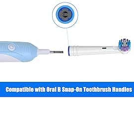 Toothbrush Replacement Heads Compatible with Oral B BraunPack of 16 Professional Electric Toothbrush Heads for Oral-B 7000/Pro 1000/9600/ 5000/3000/8000 Electric Toothbrush