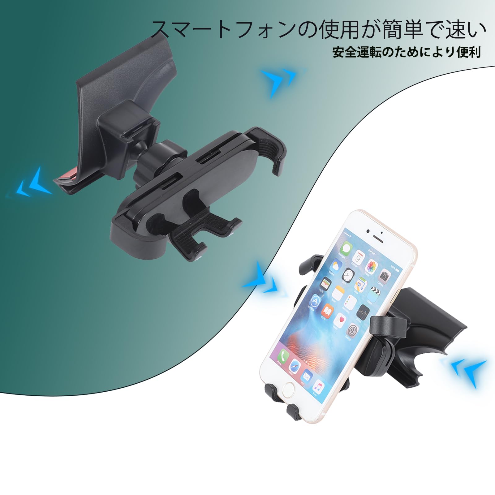 Amazon.co.jp: Hcilloend 新型 マツダ ロードスター ND スマホホルダー