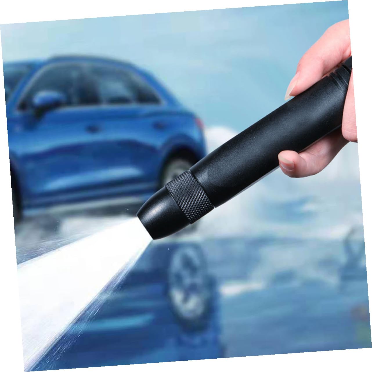 BESTonZON 2stücke Metall Schlauchdüse Auto Waschen Düse Garten Sprayer Düse Blume Bewässerung Washer Für Gartenschlauch Bewässerungszubehör