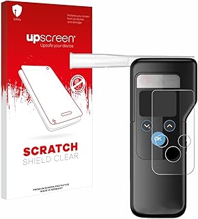 upscreen Scratch Shield Screen Protector compatible with Drger Alcotest 6000 - HD-Clear, Anti-Fingerprint