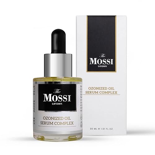 The Mossi London Aceite ozonizado Suero Complejo Aceite de Reparación Intensiva del Cuero Cabelludo para Posttrasplante Capilar  Aceite de Oliva